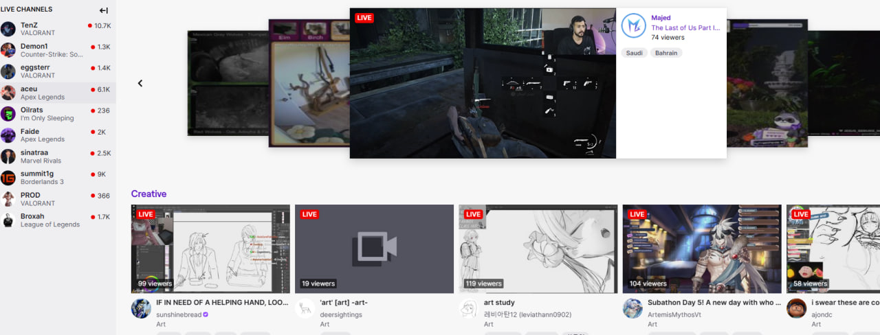 Twitch-一个全球知名的游戏直播平台